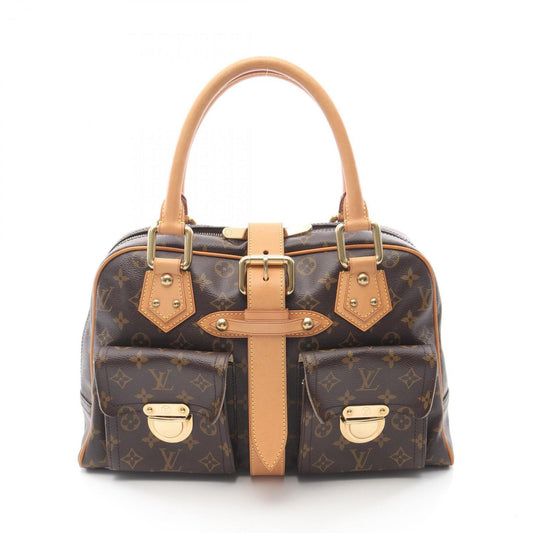 Louis Vuitton Coated Canvas Brown Handbags