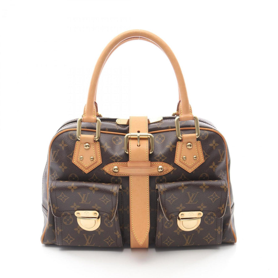 Louis Vuitton Coated Canvas Brown Handbags
