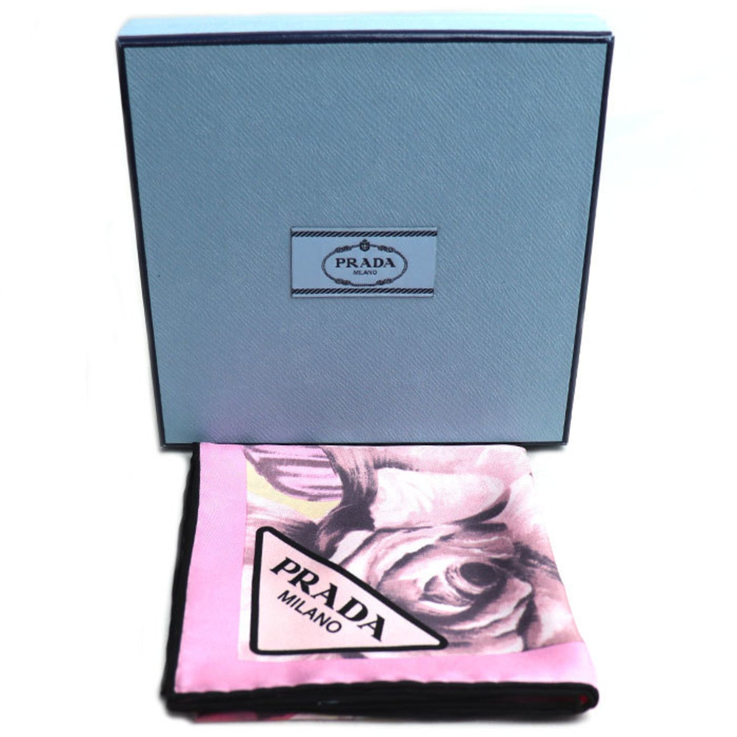 Prada Silk Pink Scarves