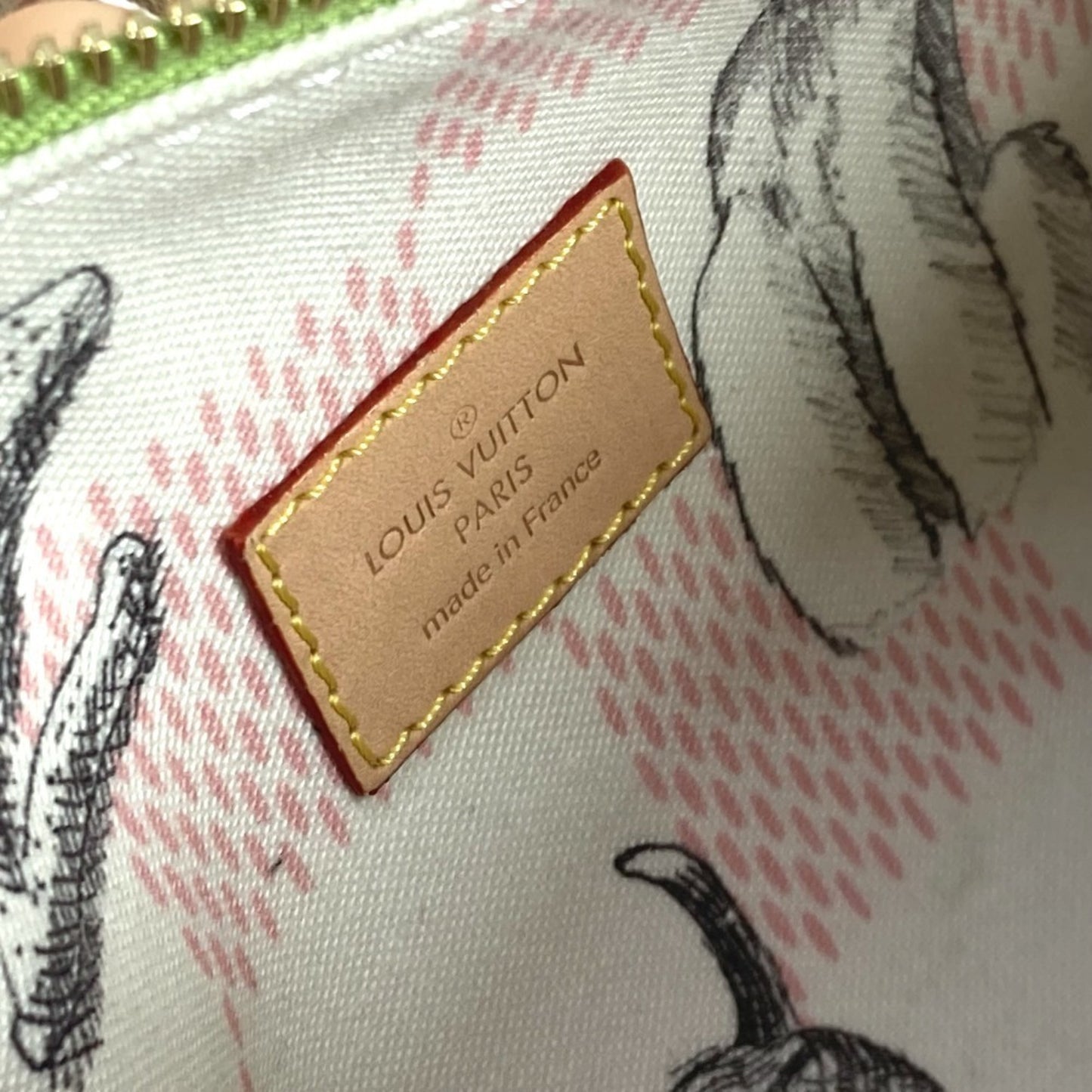 Louis Vuitton Canvas Green Handbags