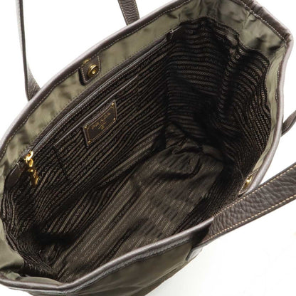 Prada Nylon Green Shoulder Bags