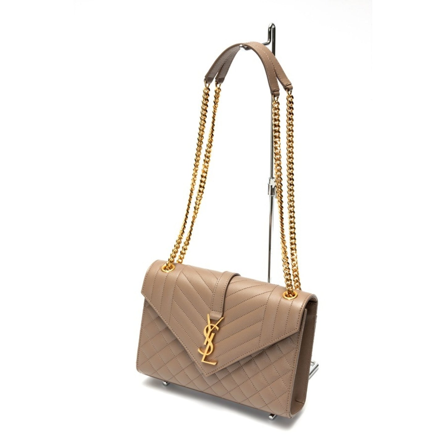Saint Laurent Others Gray Shoulder Bags