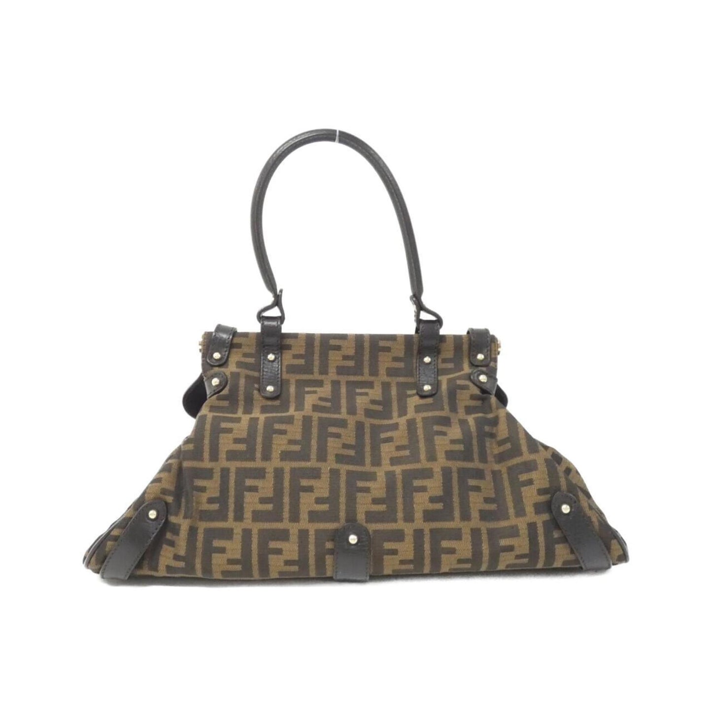 Fendi Canvas Brown Handbags
