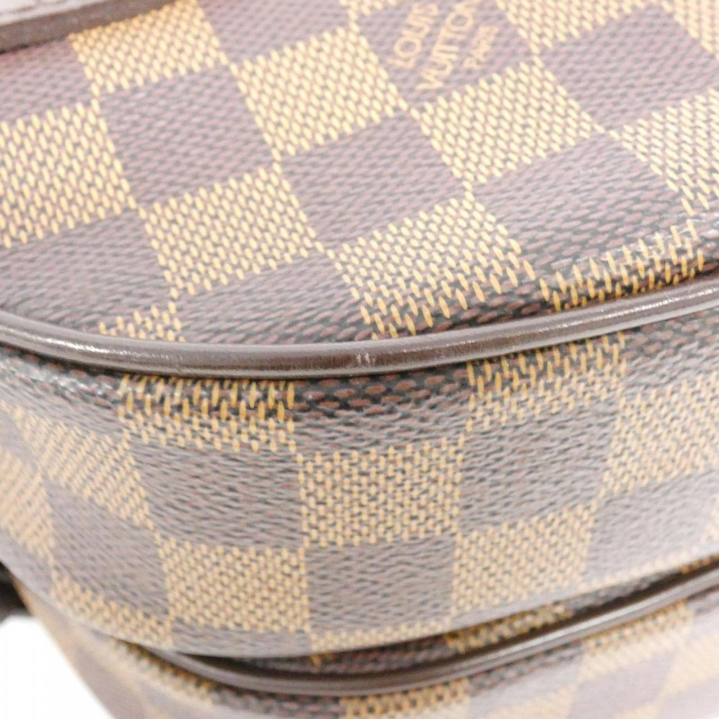 Louis Vuitton Coated Canvas Brown Shoulder Bags