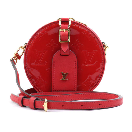 Louis Vuitton Vernis Red Shoulder Bags