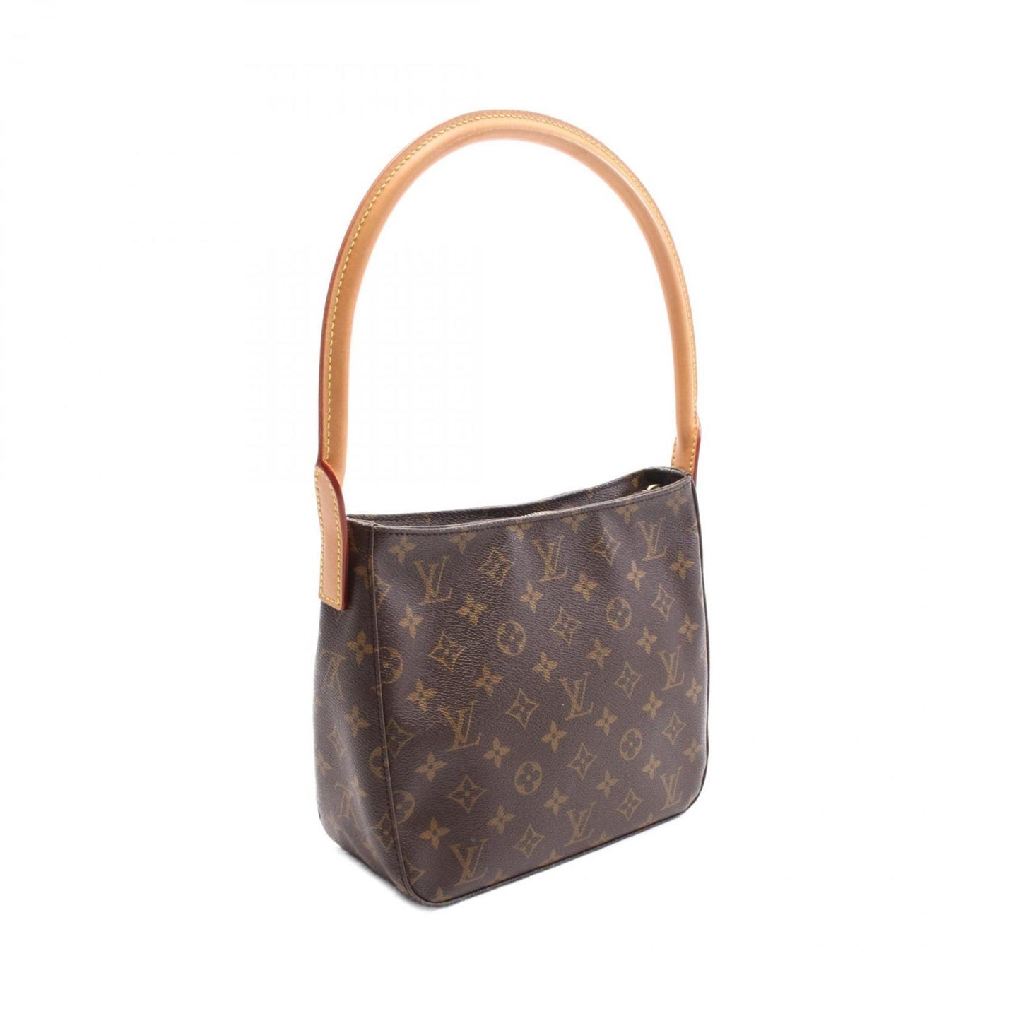 Louis Vuitton Coated Canvas Brown Shoulder Bags