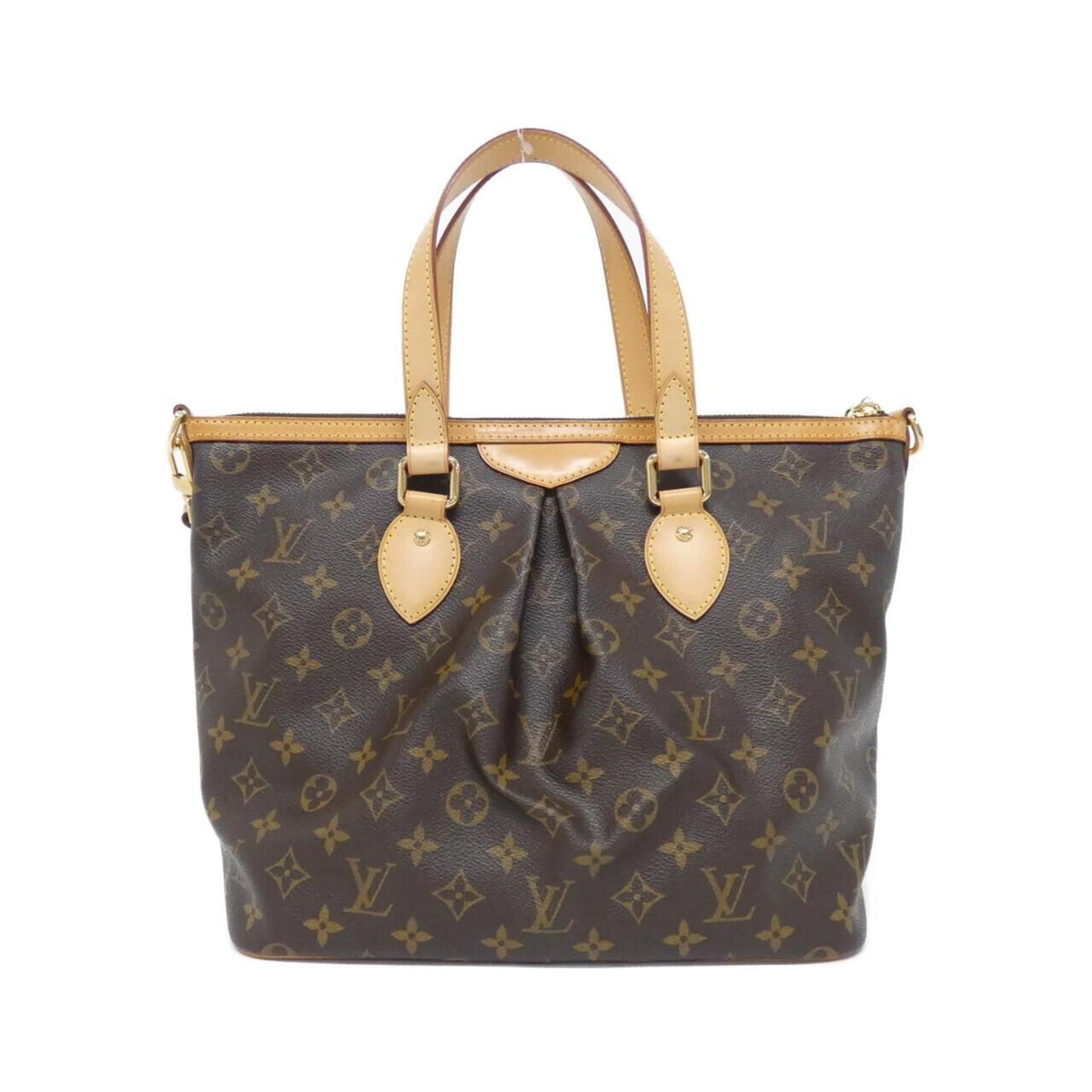 Louis Vuitton Coated Canvas Brown Handbags