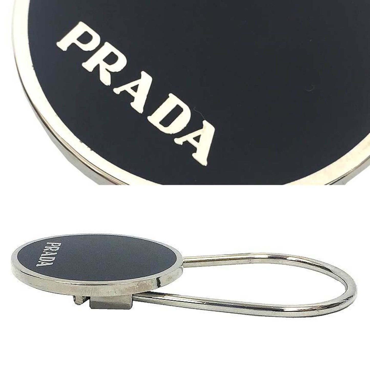 Prada Other Metal Black Key Rings