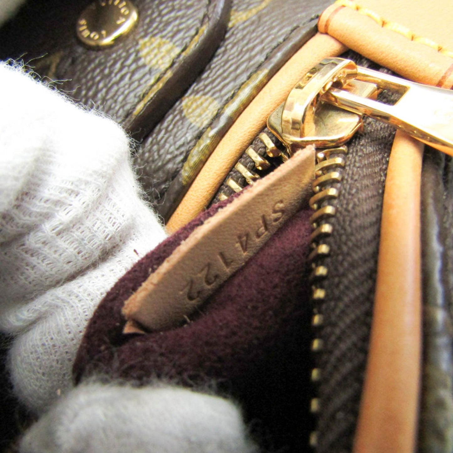 Louis Vuitton Monogram Canvas Red Shoulder Bags