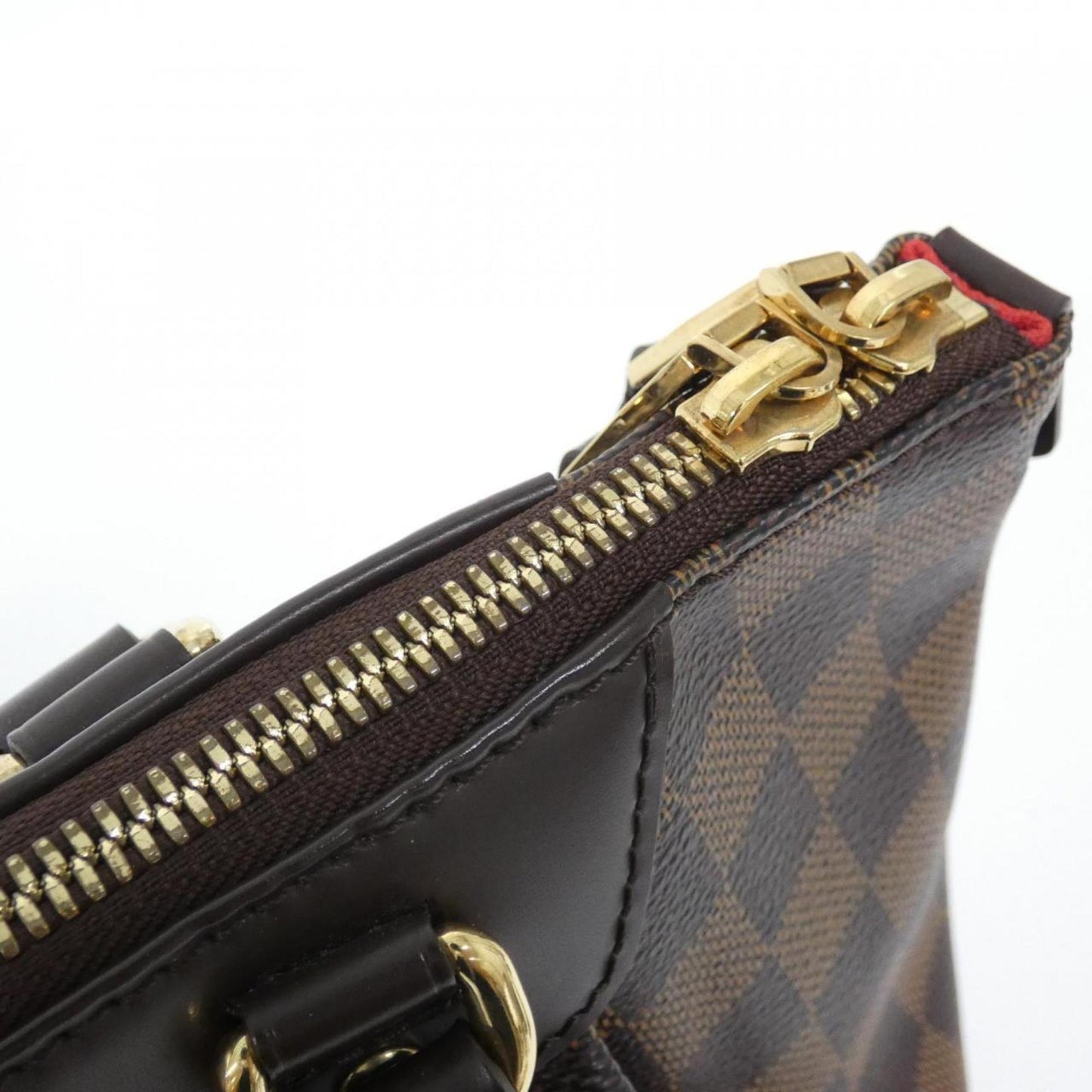 Louis Vuitton Coated Canvas Brown Handbags