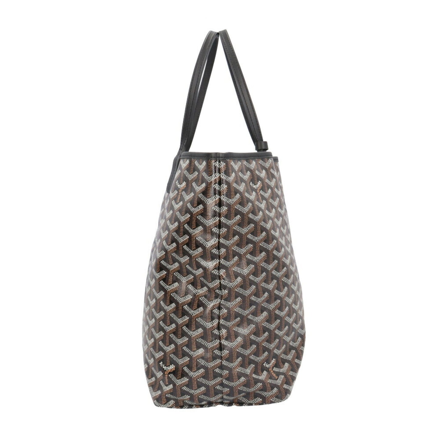 Goyard Pvc Black Tote Bags