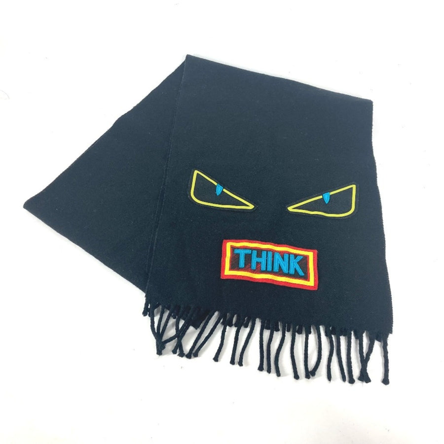 Fendi Wool Black Scarves