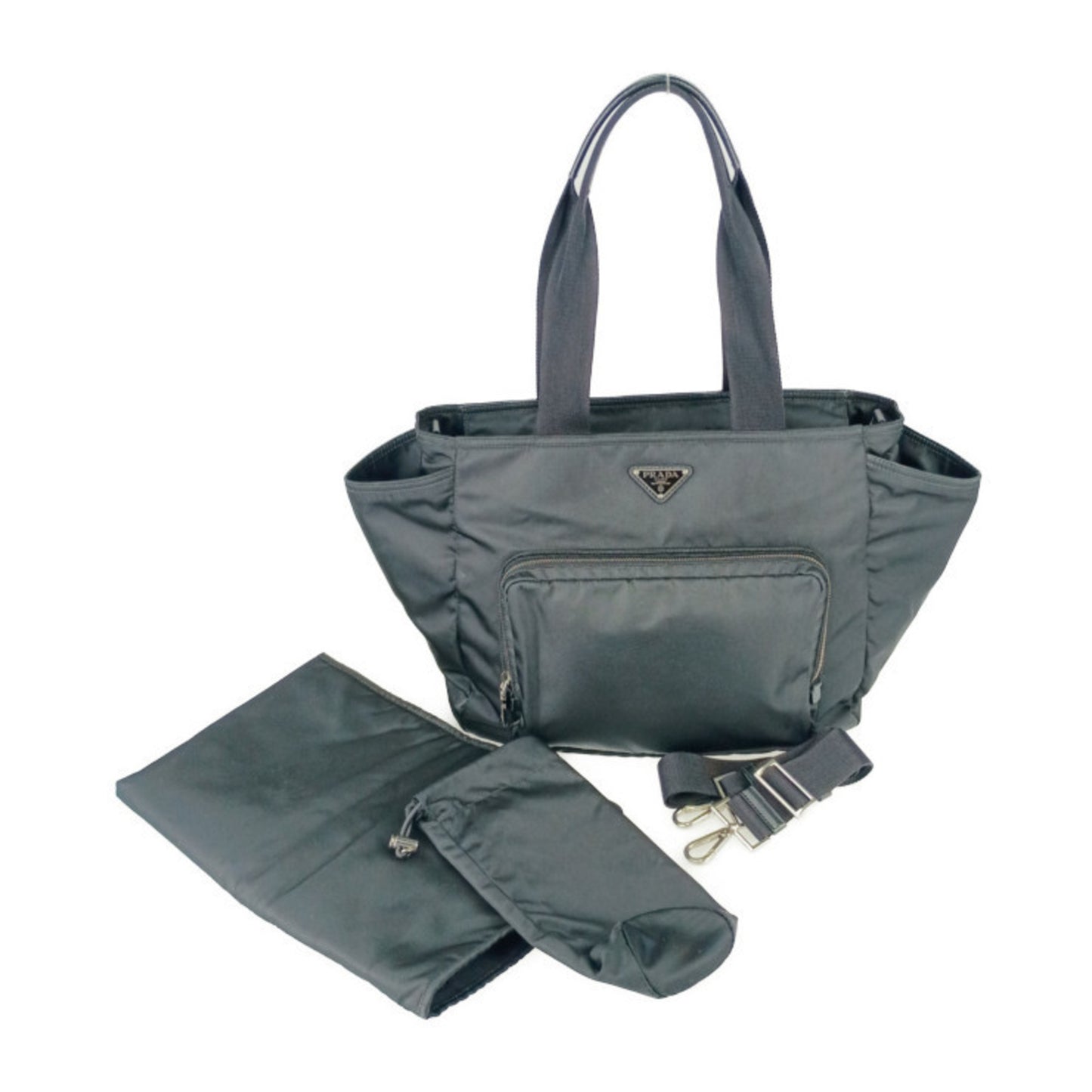 Prada Nylon Black Shoulder Bags