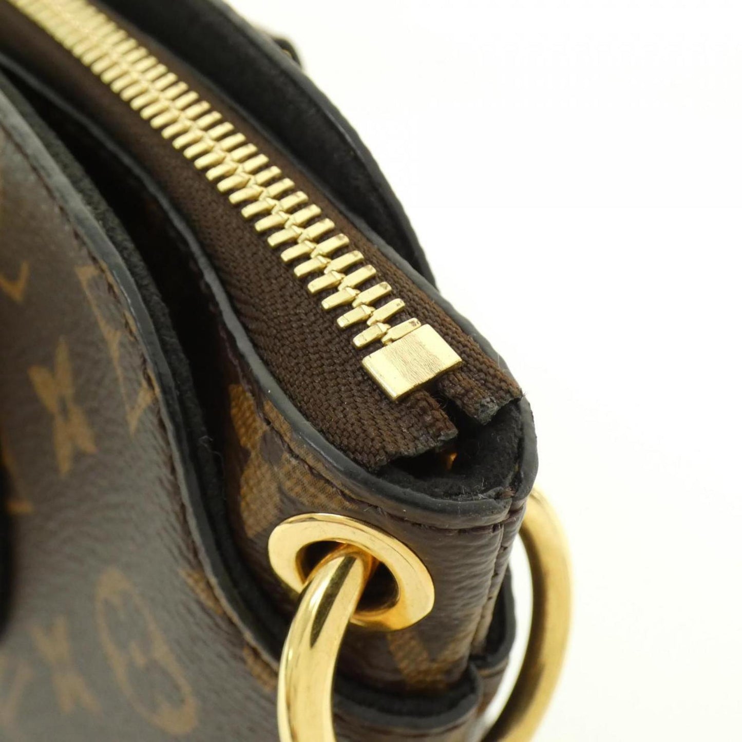 Louis Vuitton Coated Canvas Black Handbags
