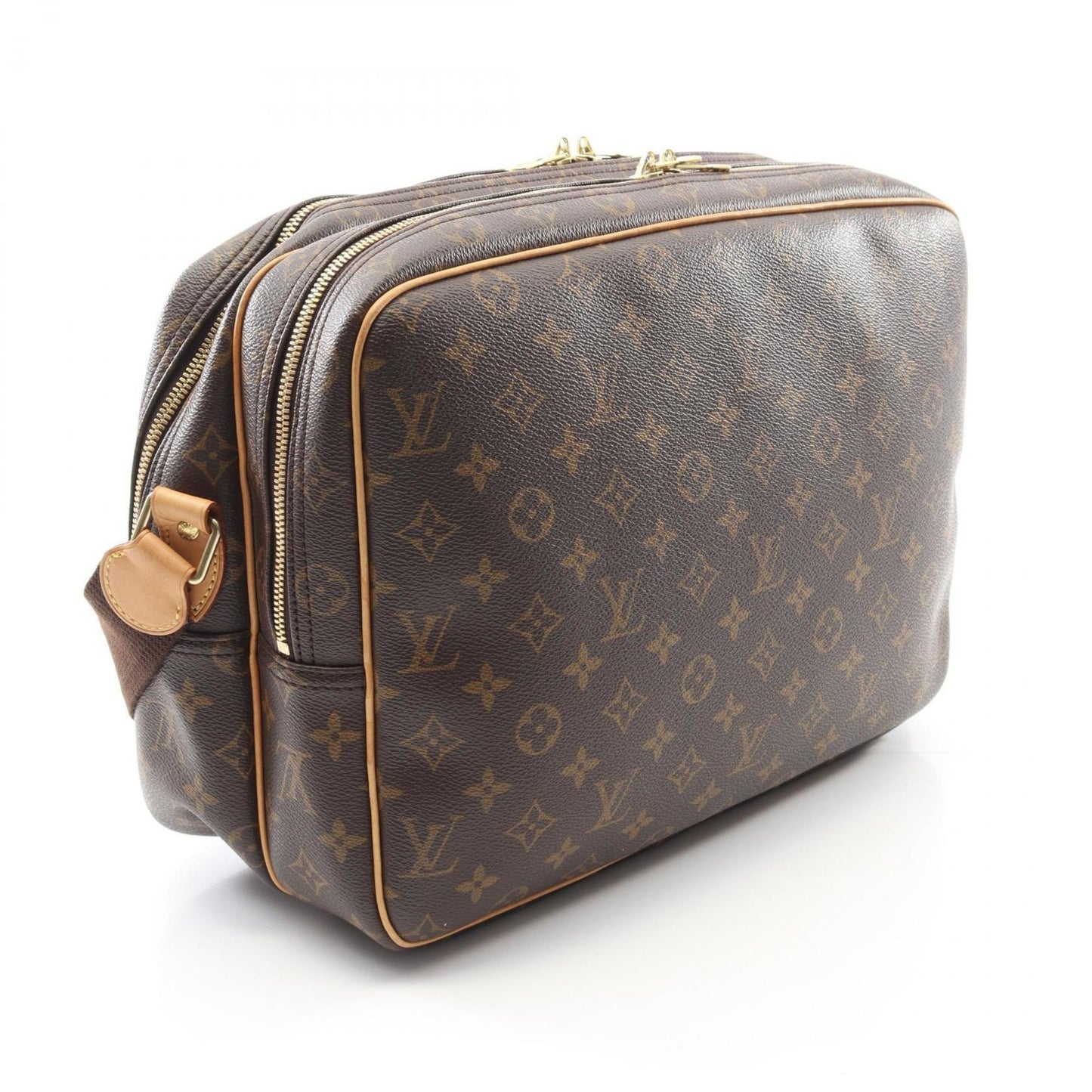 Louis Vuitton Coated Canvas Brown Shoulder Bags
