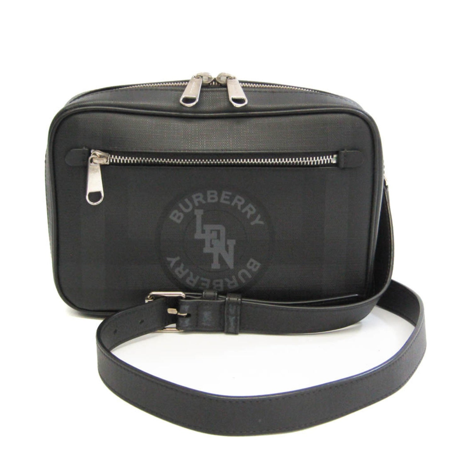 Burberry Pvc Black Shoulder Bags