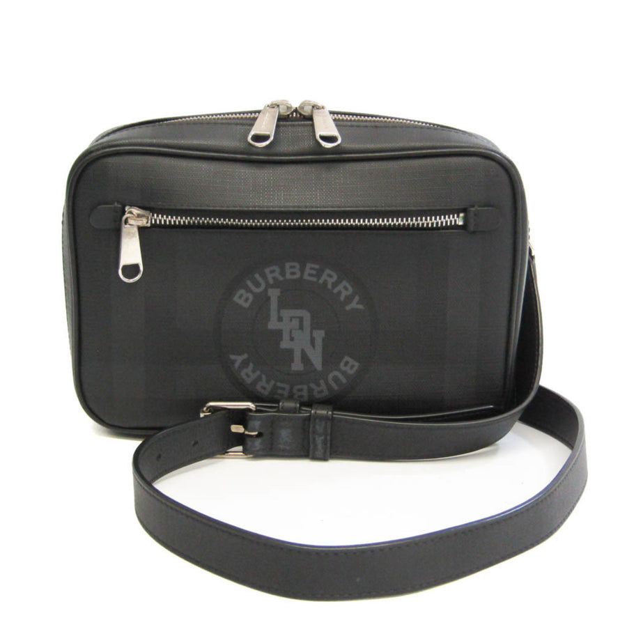 Burberry Pvc Black Shoulder Bags