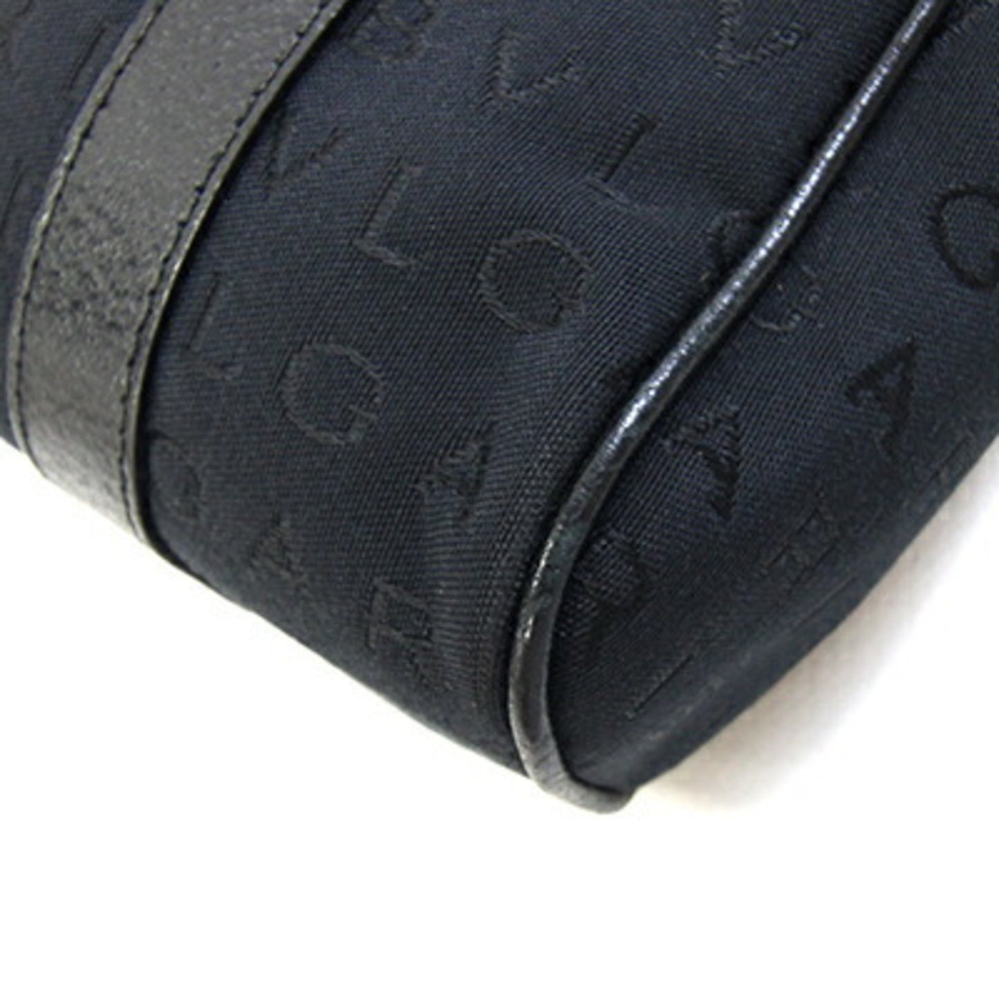Bvlgari Canvas Black Handbags