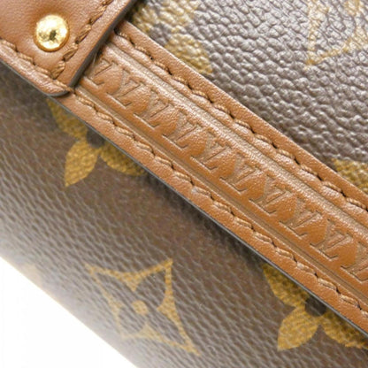 Louis Vuitton Coated Canvas Brown Shoulder Bags