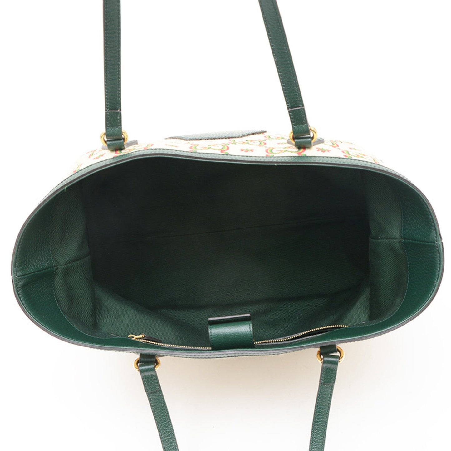 Gucci Canvas Green Tote Bags