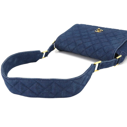 Chanel Denim Blue Shoulder Bags