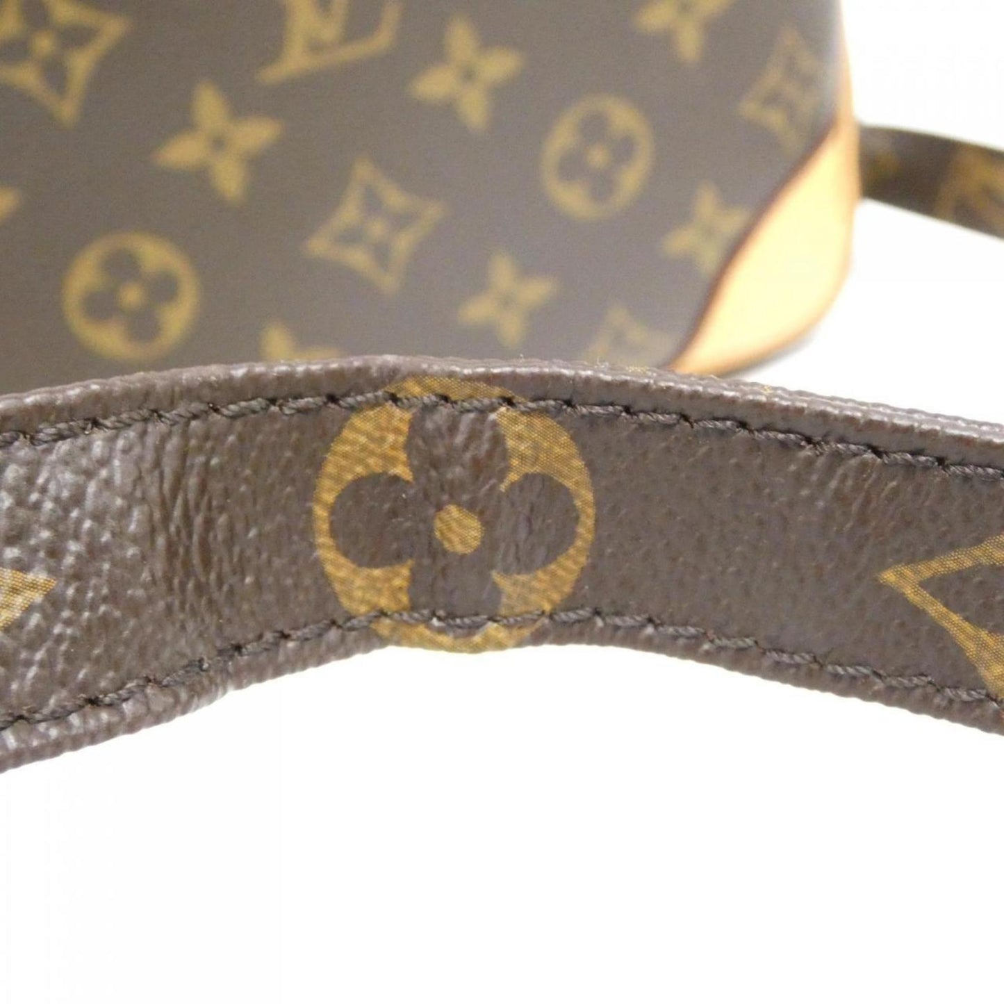 Louis Vuitton Coated Canvas Brown Shoulder Bags