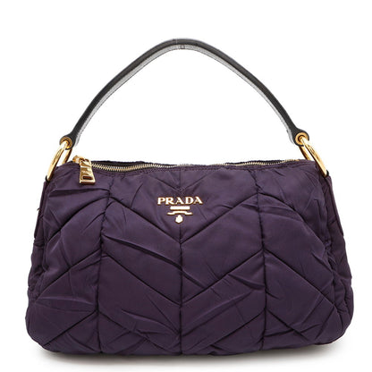 Prada Nylon Purple Handbags