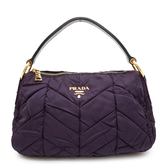 Prada Nylon Purple Handbags