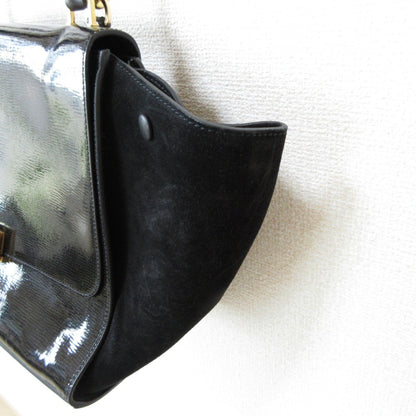 Celine Patent Black Handbags