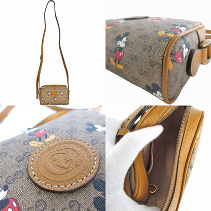 Gucci Pvc Brown Shoulder Bags
