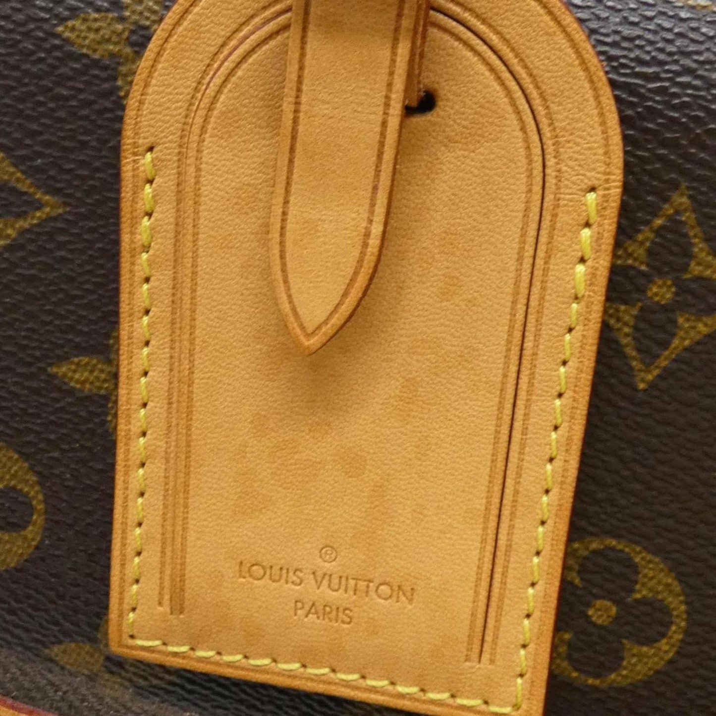 Louis Vuitton Coated Canvas Brown Travel Bags
