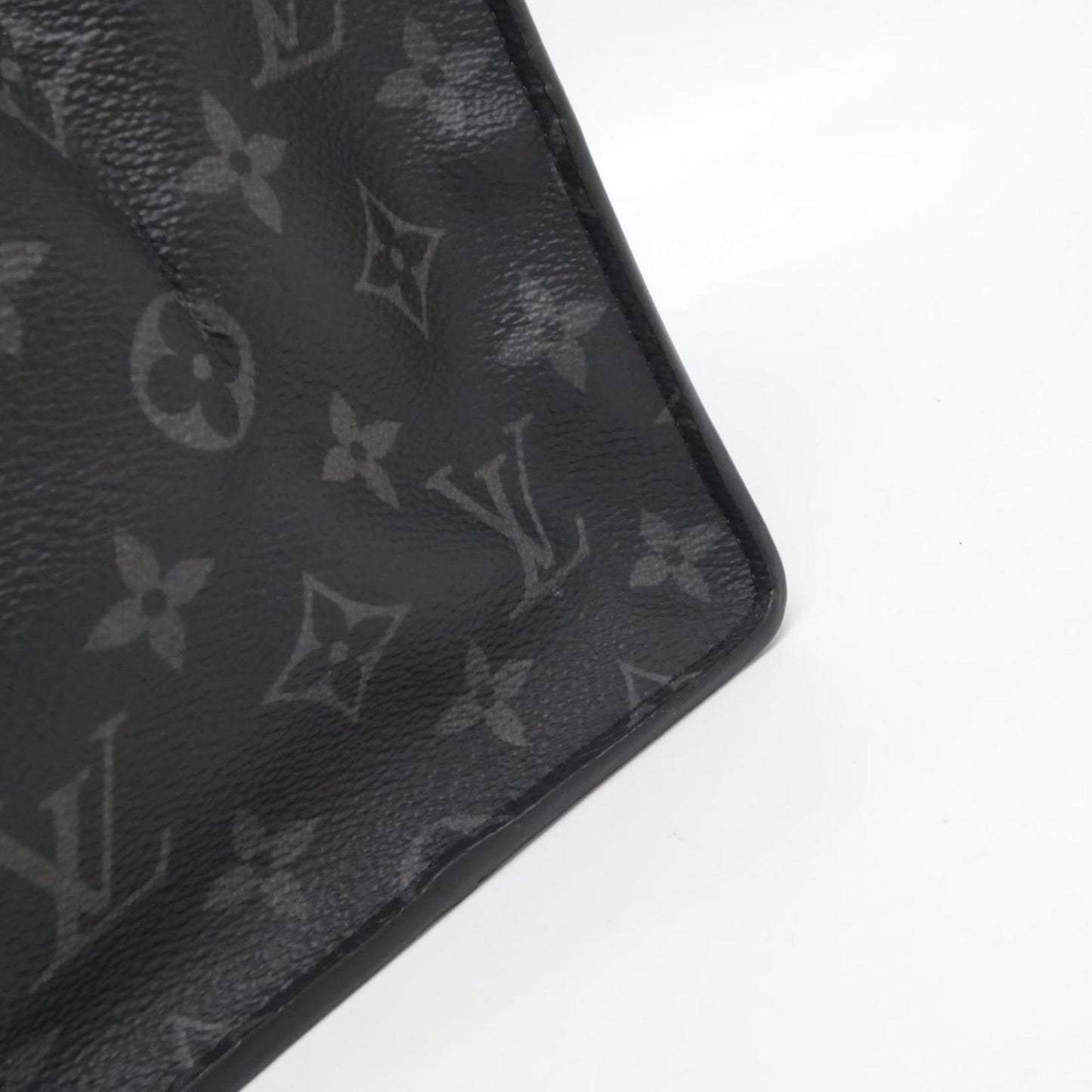 Louis Vuitton Coated Canvas Black Handbags