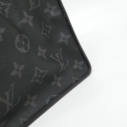Louis Vuitton Coated Canvas Black Handbags