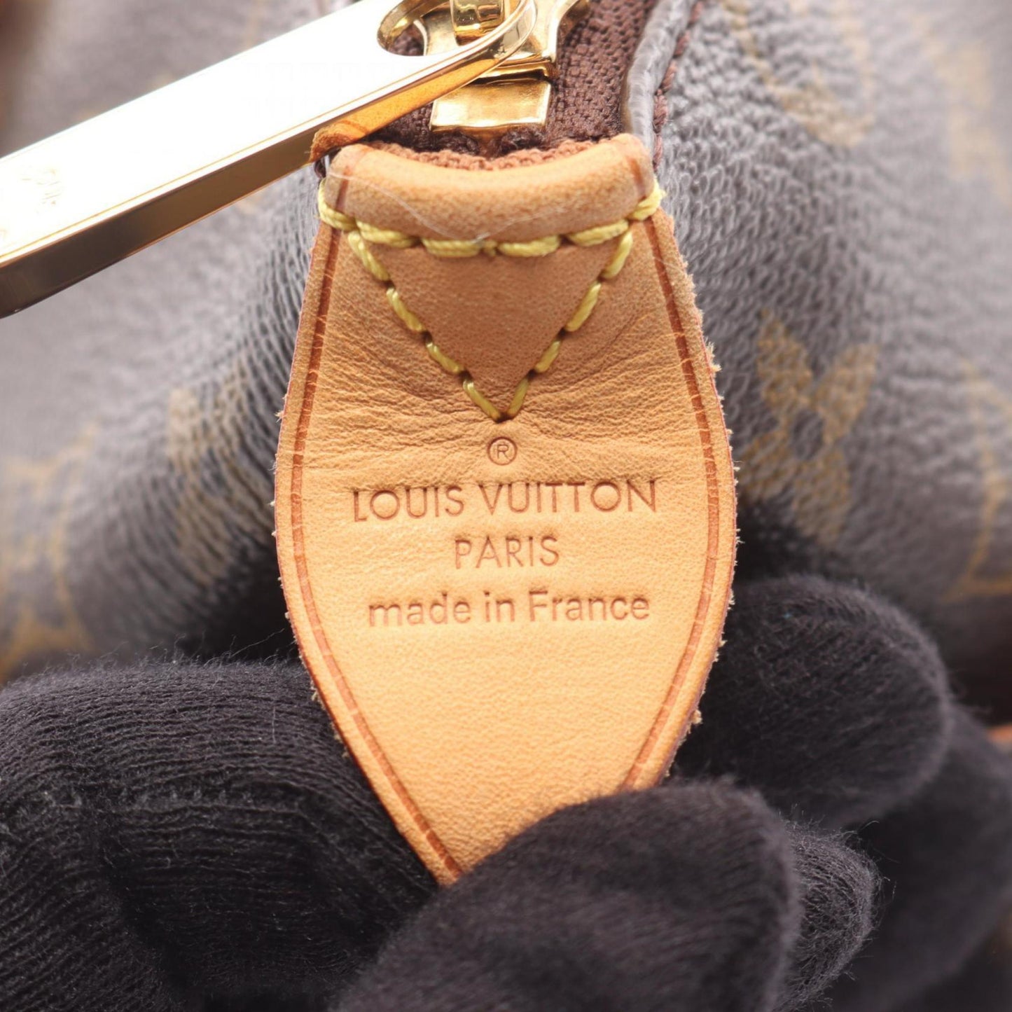 Louis Vuitton Coated Canvas Brown Tote Bags