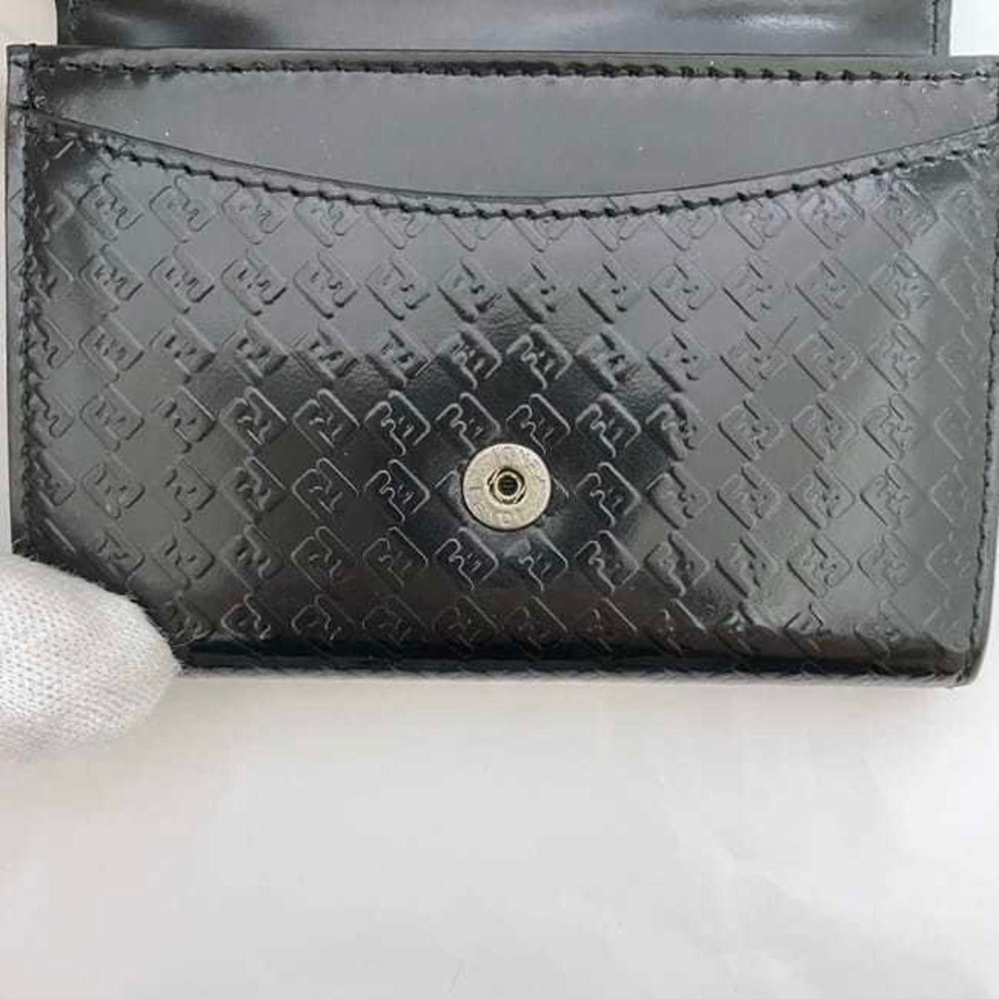 Fendi Patent Black Cases