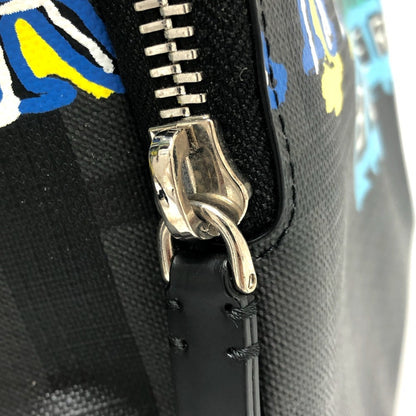 Burberry Pvc Gray Backpacks