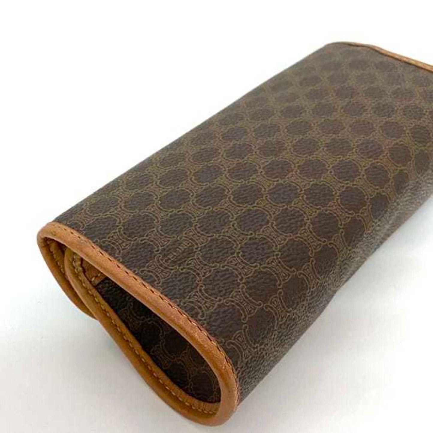 Celine Pvc Brown Clutch Bags