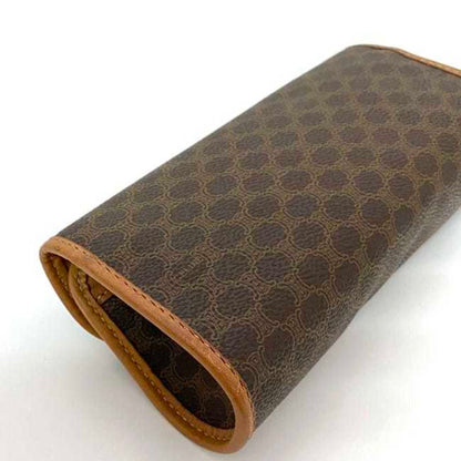 Celine Pvc Brown Clutch Bags
