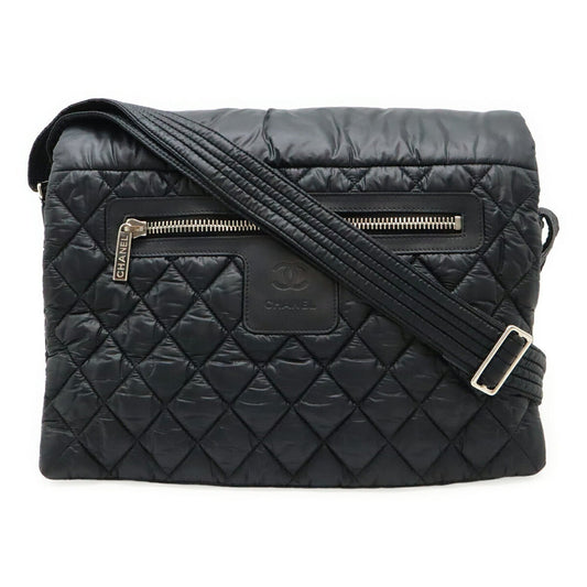 Chanel Nylon Black Shoulder Bags