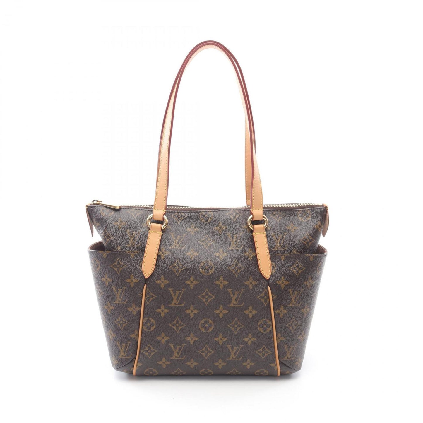 Louis Vuitton Coated Canvas Brown Tote Bags