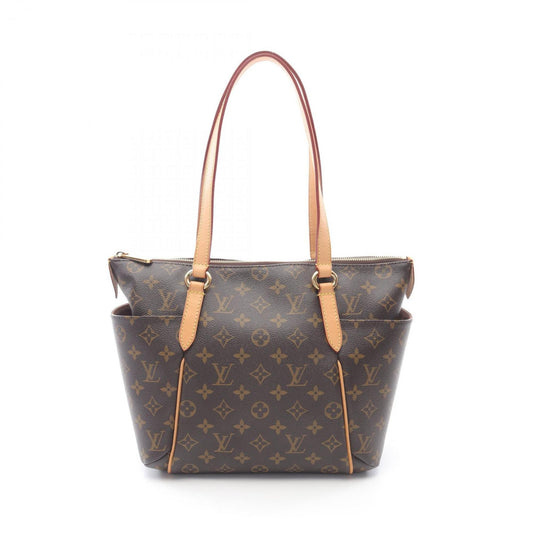 Louis Vuitton Coated Canvas Brown Tote Bags
