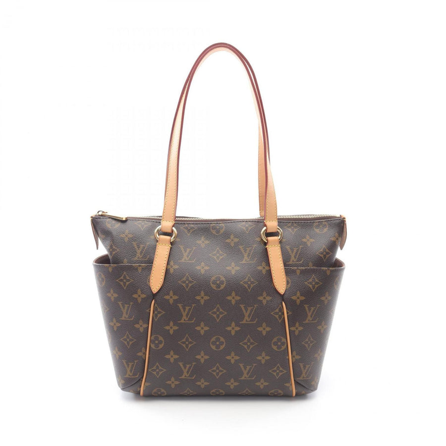 Louis Vuitton Coated Canvas Brown Tote Bags