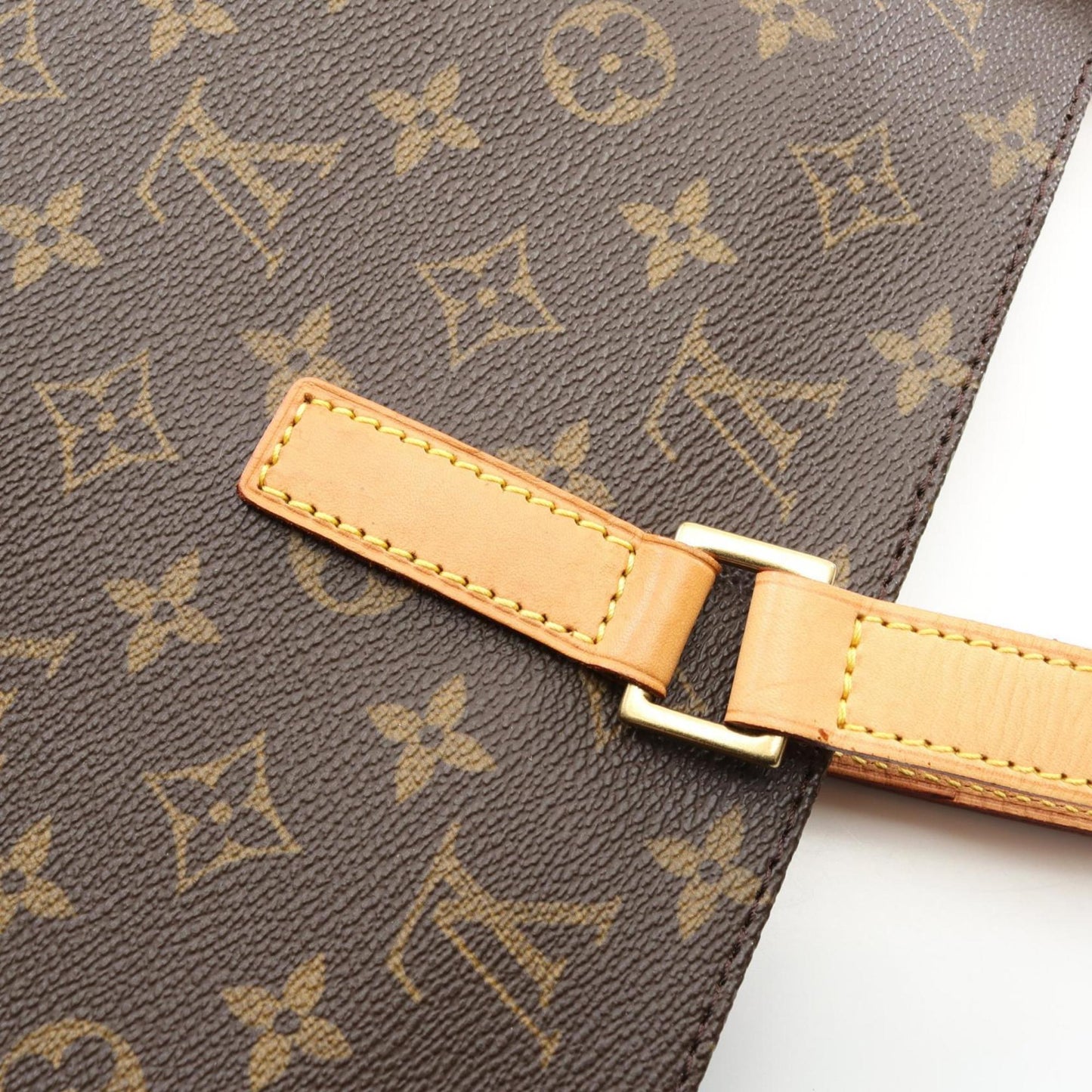 Louis Vuitton Coated Canvas Brown Tote Bags