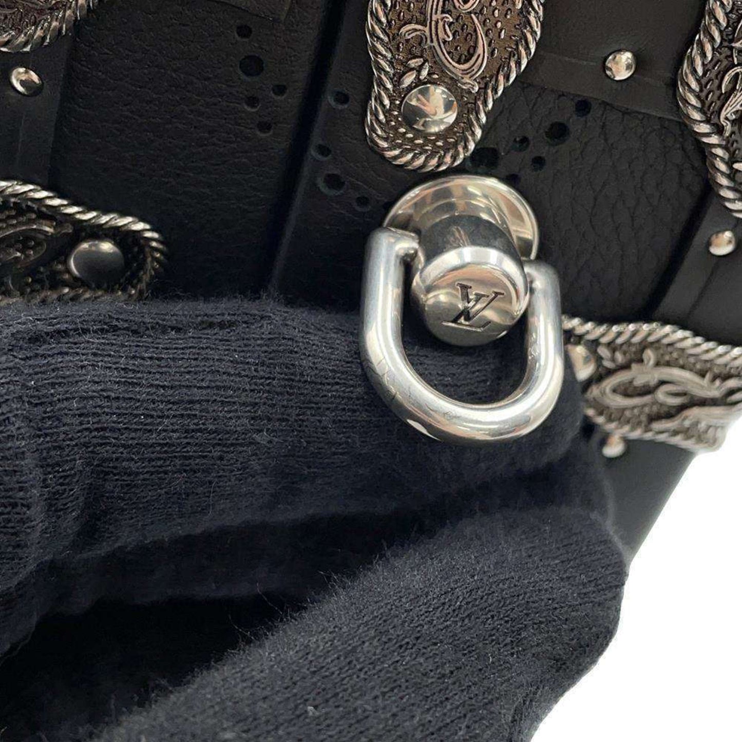 Louis Vuitton Monogram Canvas Black Handbags