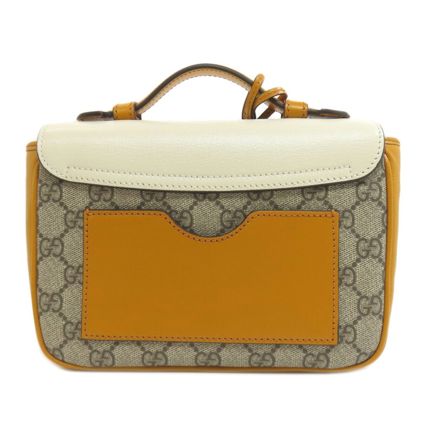 Gucci Pvc Brown Handbags