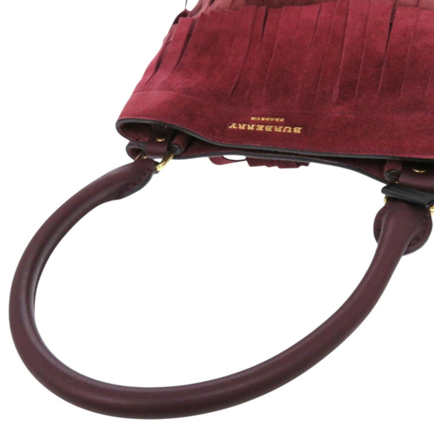 Burberry Other Leather Red Shoulder Bags