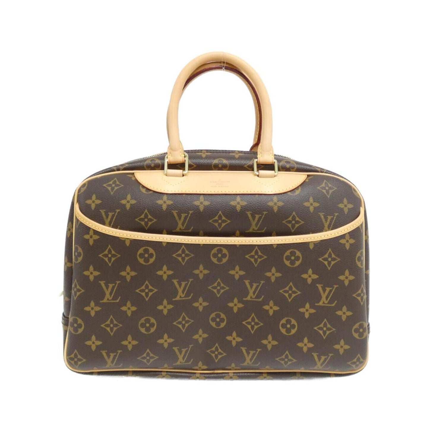 Louis Vuitton Coated Canvas Brown Handbags