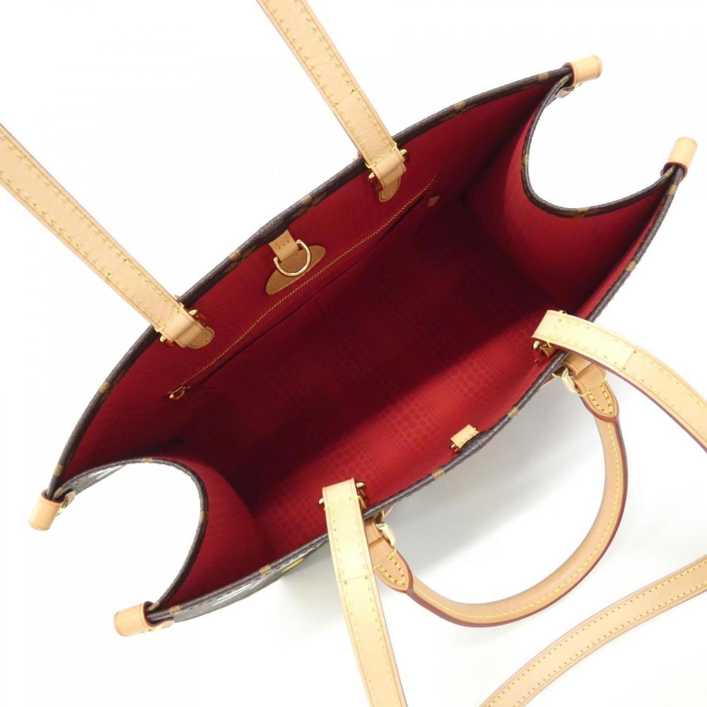 Louis Vuitton Coated Canvas Brown Handbags
