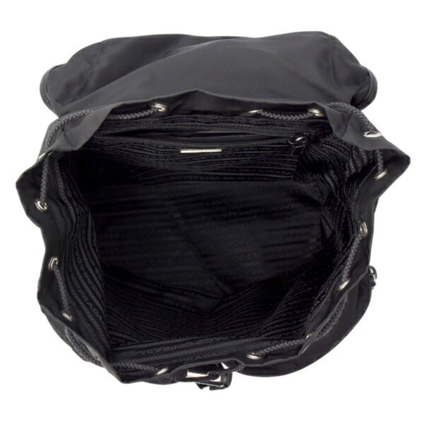 Prada Nylon Black Backpacks