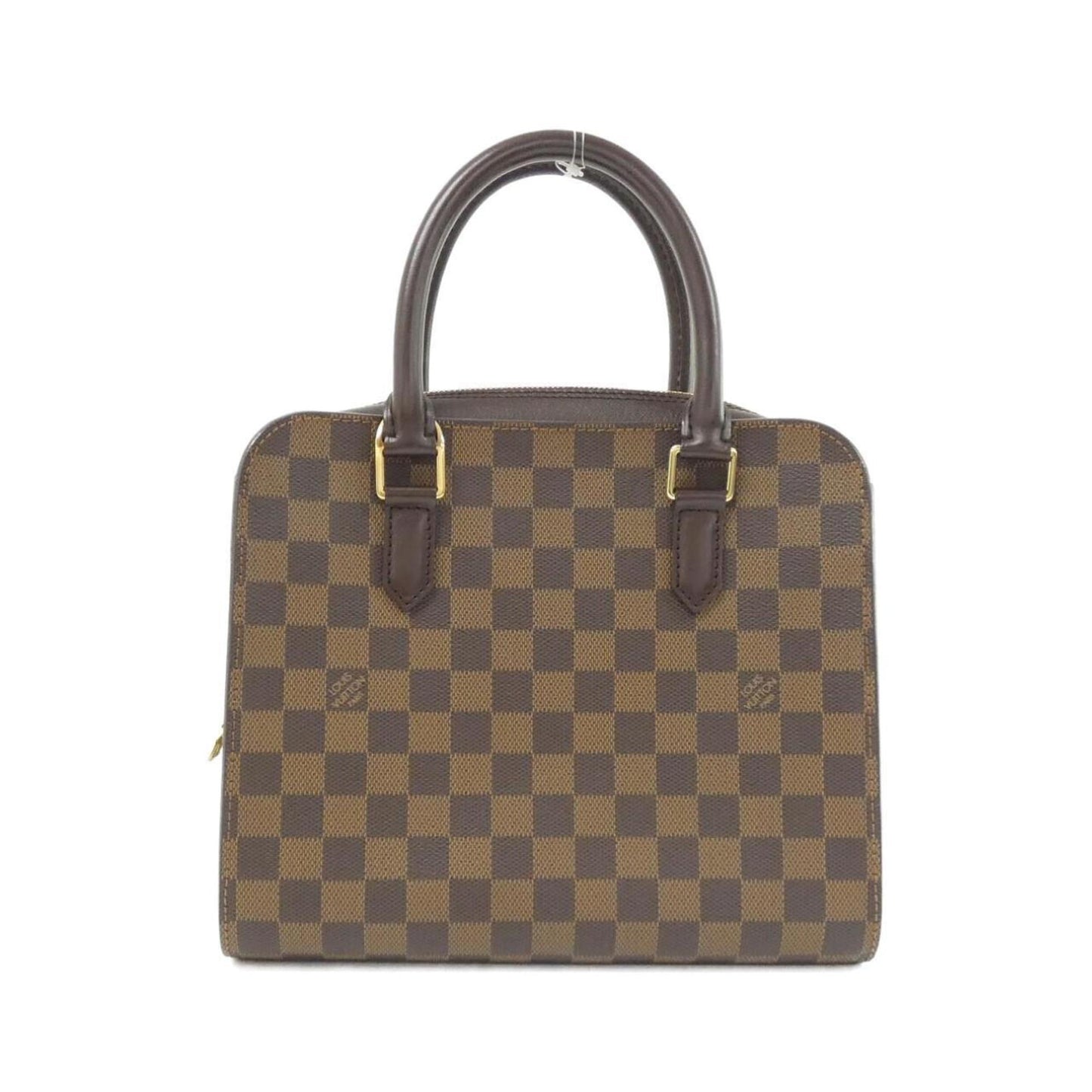 Louis Vuitton Coated Canvas Brown Handbags